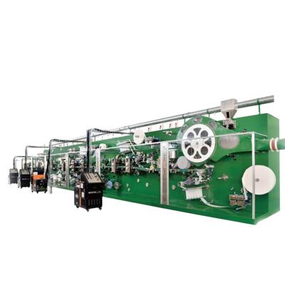 China High Capacity Installation High Performance After-sales Service Fast Professional Sanitary Napkin Machine Pad Production Line for sale