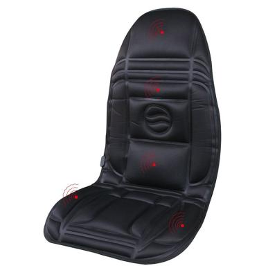 China 5 Body Motor Vibrate Infrared Heat Chair Seat Massage Cushion for sale