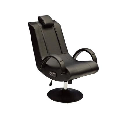 China Factory Price Adjustable Modern Luxury Executive Swivel Speaker Loudspeaker Leather Office Chair (Height) for sale