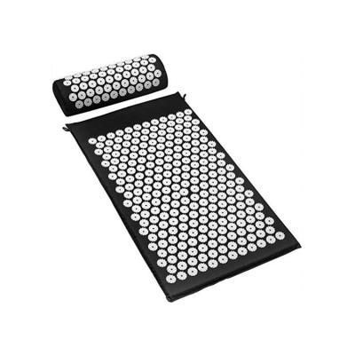 China Eco-Friendly Therapeutic Acupressure Mat And Pillow Body Massage Yoga Set for sale