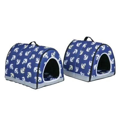 China OEM breathable diy custom manufacturer custom oxford fabric luxury indoor soft cat doghouse for sale