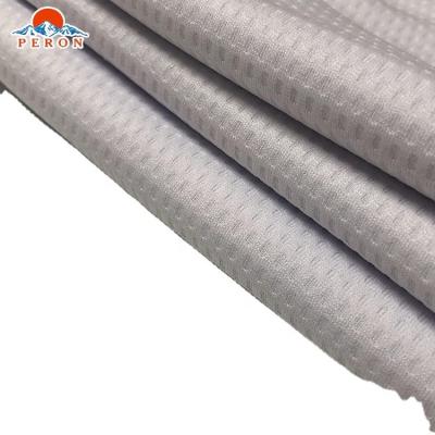 China Custom Comfortable White Solid 100% Stretch Plain 150gsm Polyester Fabric For Outdoor Cloth for sale