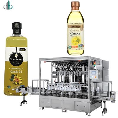 China Automatic Small Bottle Water Filler Edible Oil Juice Wine Beverage Piston Filling Machine for sale