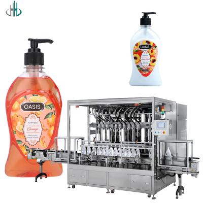 China Automatic Hand Sanitizer Liquid Filler Alcohol Gel Spray Bottle Filling Machine For Pharmaceutical for sale