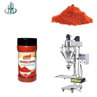 China Semi Automatic Auger Powder Filling Machine With Weighing Auger Filler For bottle Filling Spice Coffee Flour for sale