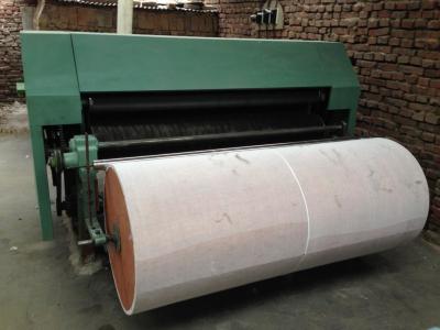 China Double Cyinder / Double Doff Nonwoven Carding Machine 22kw Width 2000mm for sale