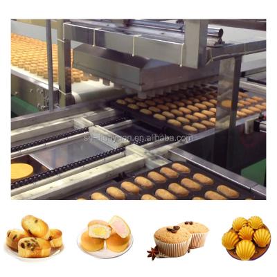 中国 HYZBDG-600/800 250kg/h dough cake machine Food Industry 	Cake Production Line 販売のため