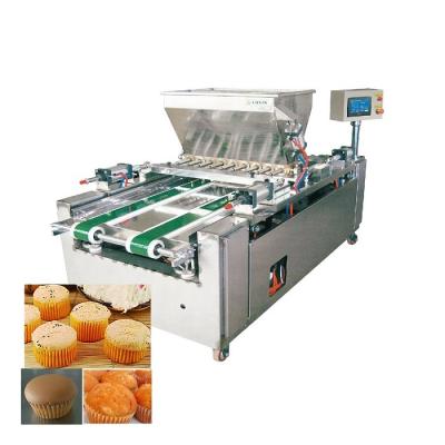 中国 food & Beverage Plant HYDDJ-600 3-4T High Capacity Roll Cake Depositor Cake Forming Machine 販売のため