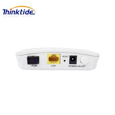 China GEPON 1GE ONU Single Port EPON Fiber Optical Network Unit10/100/1000M Fiber Router Compatible HUAWE ZTE Dasan BDCOM OLT for sale