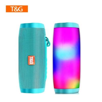 China No Sound Box TG157 Original Wireless Bass Speakers Portable Outdoor Waterproof HIFI Sound System with LED Light for sale