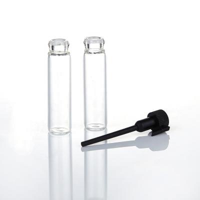 China Personal Care Scent Tester Bottle Mini Size Perfume Glass Vials for sale