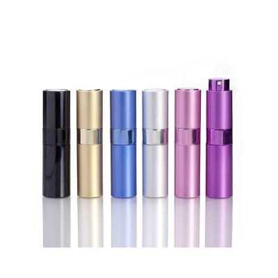 China Personal Care 8ml - 20ml Aluminum Atomizer Perfume Bottles Twist Up Perfume Atomizer for sale