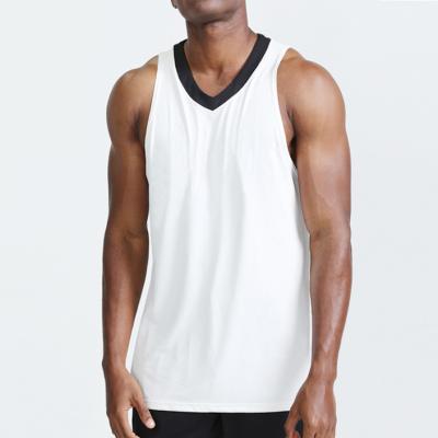 China High Quality Breathable Quick Dry Breathable Sports Wear Gym Tank Top Men for sale