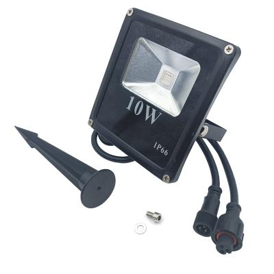 China Garden New Style High Power Smart 10w Led Flood Light Ws2811 Controlled Ip66 Waterproof for sale