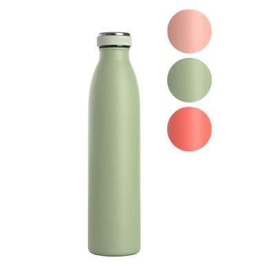 China 750ml wholesale high quality viable customized bpa free gym sports bike school OEM stainless steel insulated water bottle for sale