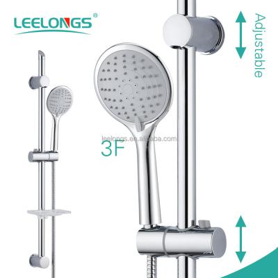 China Electric Faucets Mobile Support Bathroom Sliding Shower Set With New Hand Held Shower for sale