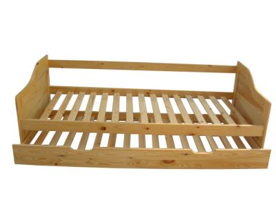 China modern single bed pine wood for sale