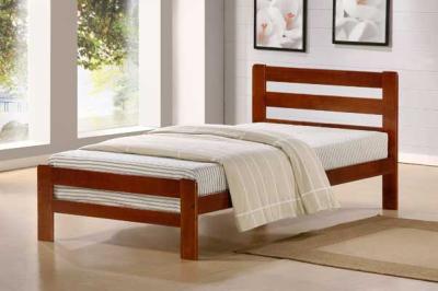 China modern single bed pine wood for sale