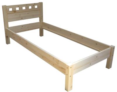 China modern single bed pine wood for sale