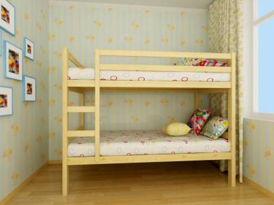 China modern bunk bed pine wood for sale