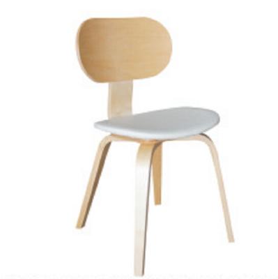 China PU chair-Ikea style birch bentwood indoor furniture for sale