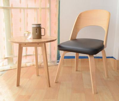 China PU chair-Ikea style birch bentwood indoor furniture for sale