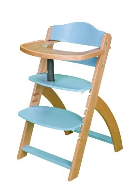 China beech baby high chair E1 standard for sale