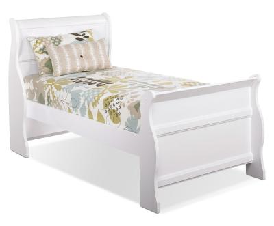 China modern single bed pine wood for sale