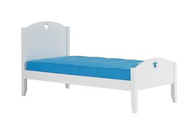 China modern single bed pine wood for sale