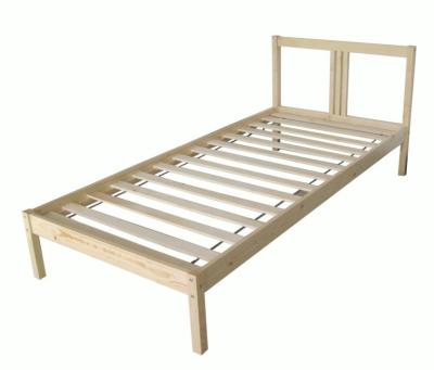 China modern single bed pine wood for sale