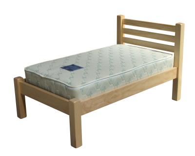 China modern single bed pine wood for sale