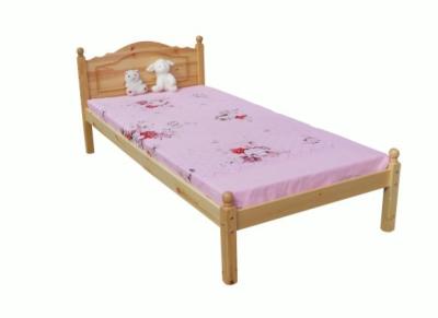 China modern single bed pine wood for sale