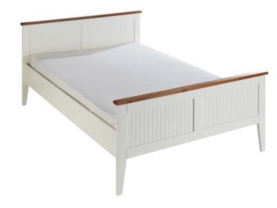 China modern double bed pine wood for sale