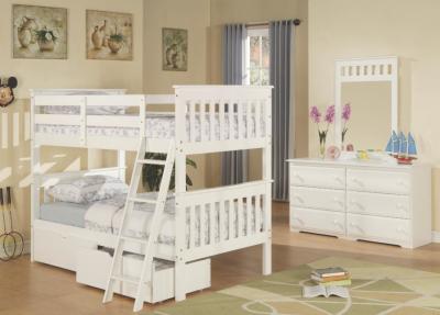 China modern bunk bed pine wood for sale