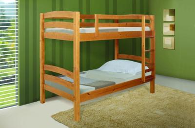 China modern bunk bed pine wood for sale