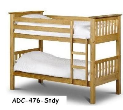 China modern bunk bed pine wood for sale