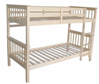 China modern bunk bed pine wood for sale