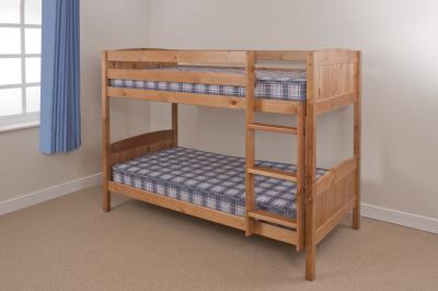 China modern bunk bed pine wood for sale