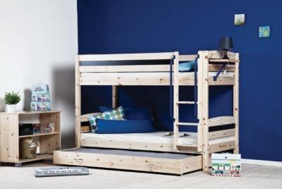 China modern bunk bed pine wood for sale