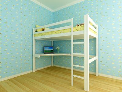 China modern bunk bed pine wood for sale