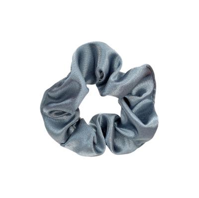 China Fashionable Girl's Large Intestine Hair Tie Ring Satin Rope Head Accessories Silky Ponytail Hair Rope Ring Elastic Hair Band for sale