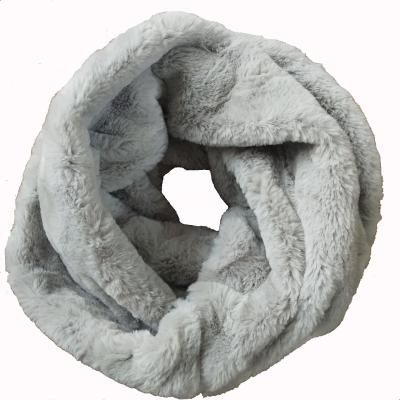 China Warmth Fashion Women Artificial Wool Neck Scarf Snood Scarf for sale