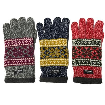 China Hot Sale Winter Outdoor Sports Ski Knitted Glove for sale