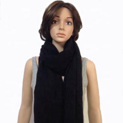 China Wholesale Warm Fashion Winter Colored Women Warm Ladies Pure Color Scarf for sale