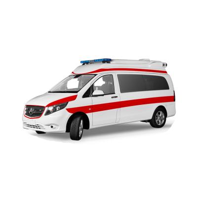 China High Quality Ambulance Car Vito Negative Pressure Medical ICU Ambulance Vehicle (Euro 6 TO) 274920 for sale