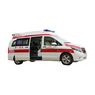 China Vito Negative Pressure Ambulance Vehicle (Euro 6 AT) Auto Roof Ambulance Car Gasoline 274920 High for sale