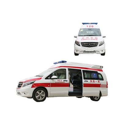 China Brand New Ambulance Vehicle Vito Ambulance Light Bar Negative Pressure Emergency Medical Ambulance Van 274920 (Euro 6, AT) for sale