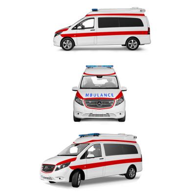 China Good Price (Euro 6, AT) Vito Negative Pressure Ambulance Car Medical Transport Negative Pressure Ambulance Vehicle 274920 for sale