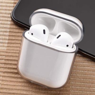 China Fashion New Design PC Clear Transparent Earphone Case Wireless Earphone Earphone Case for sale