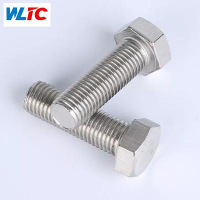 China High corrosion resistant C276 full thread threaded hex bolts fastener N10276 c276 hastelloy for sale